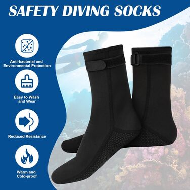 AUAUY Неопренові рукавички для плавання, 3 мм, теплі рукавички для дайвінгу, гнучкі рукавички для плавання з антиковзким покриттям, рукавички для дайвінгу для дорослих, рукавички для відкритої води, плавання, серфінгу, дайвінгу, XL, рукавички та шкарпетки