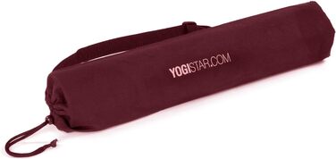 Сумка для йоги Yogistar Yogibag Basic, бавовна, 65 см, бордова