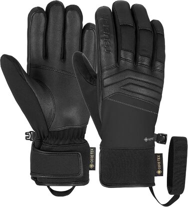 Зимові рукавички Reusch Jupiter Gore-TEX, водонепроникні, вітрозахисні, утеплені, дихаючі, для сноуборду та лиж, унісекс, чорні, розмір 9