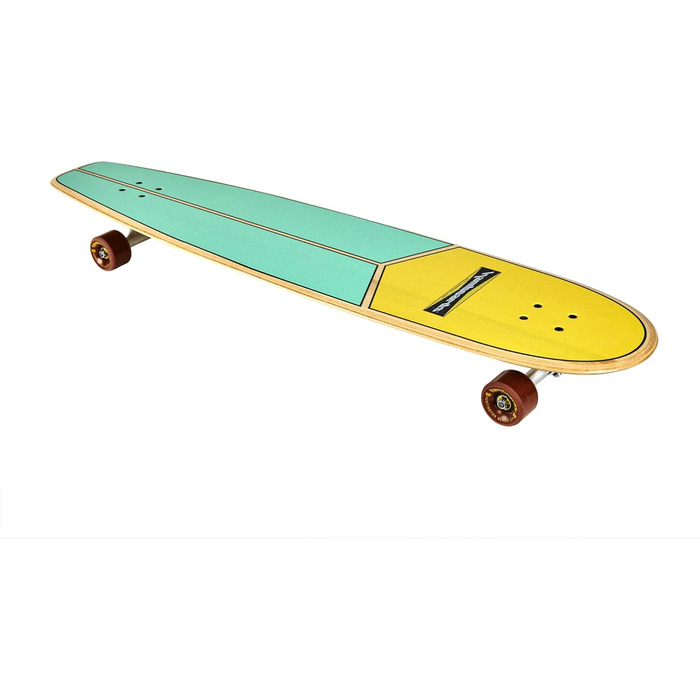 Лонгборд Hamboards Huntington Hop 'Key Lime', ручна робота, для лендсерфінгу і круїзингу, ламінована береза та клен