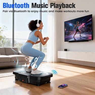 Платформа для вібраційного масажу та тренувань, 180 швидкостей, Power Shaping, до 150 кг