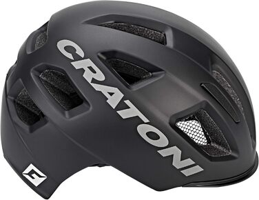Велосипедний шолом Cratoni C-Pure чорний, універсальний розмір