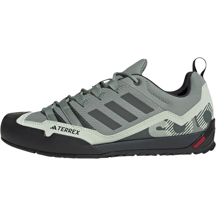 Туфлі для хайкінгу adidas Terrex Swift Solo 2.0 (47 1/3 EU, Silver Green Legend Ivy Linen Green)