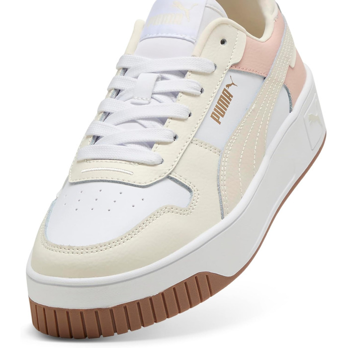 Жіночі кросівки PUMA Carina Street White-Alpine Snow-Frosted Ivory, розмір 39 EU