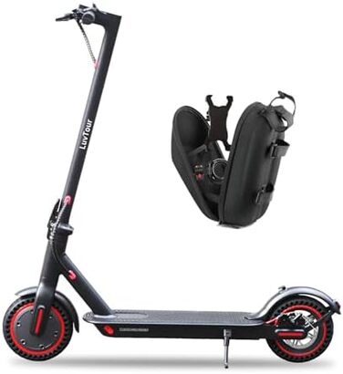 Електросамокат LuvTour ES-S3 PRO для дорослих, 20 км/год, 40 км пробігу, складаний, з додатком, подвійні гальма