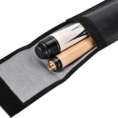 Чохол для кия Black Color: шкіряний, для зберігання кия для більярду/снукеру (1/2)