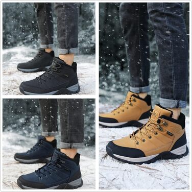 Чоботи зимові чоловічі Arrigo Bello, теплий водонепроникний черевик для хайкінгу та трекінгу, зелений, розмір 41-46