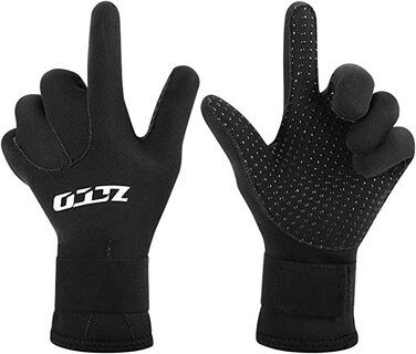 Рукавички для дайвінгу ZCCO з неопрену 3/5 мм, антиковзні, з регульованим ремінцем для чоловіків та жінок