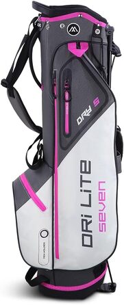 Сумка для гольфу Big Max Dri Lite Seven 2024 - чорно-фуксія-біла
