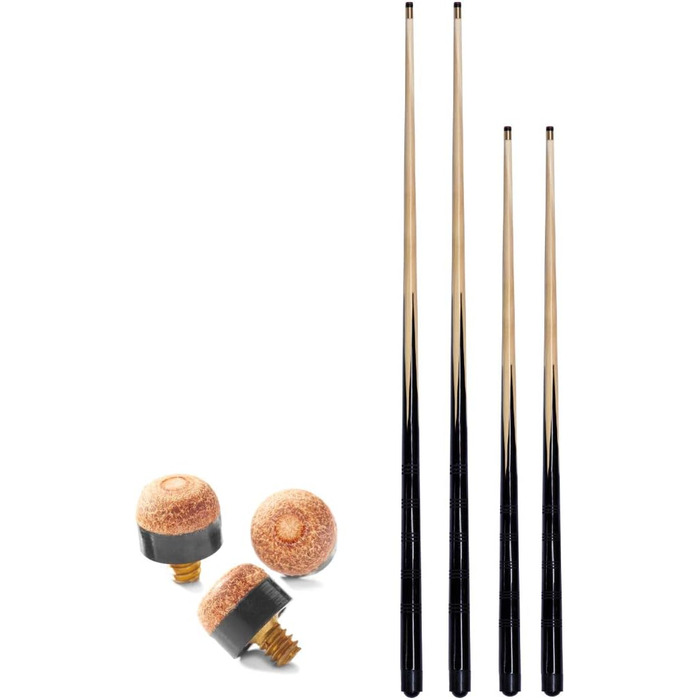 Набір для більярду Pool Cue: 2 шт. по 106.68 см та 2 шт. по 91.44 см, ідеальний для початківців