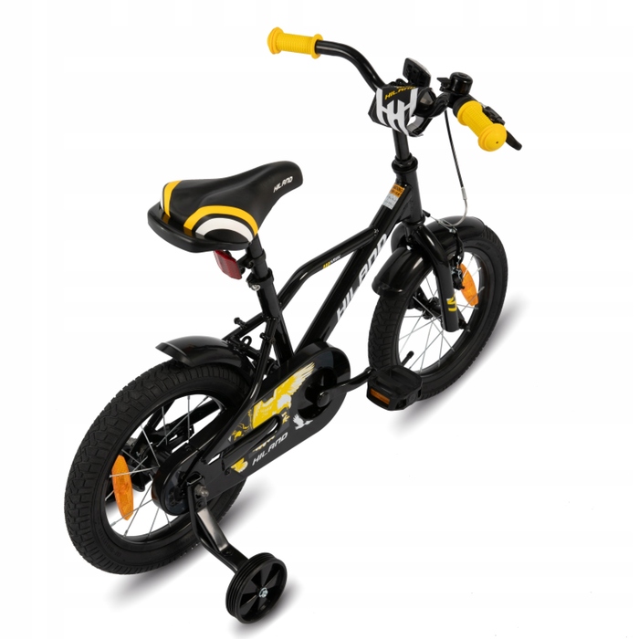 Дитячий велосипед Joystar Hawk, 16 дюймів, чорний, ножні гальма