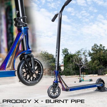 Трюковий самокат Blunt Scooters Prodigy X Pro, професійний, високоякісний, для екстремальних трюків, всі рівні складності