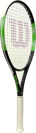 Тенісна ракетка Wilson Blade Elite 105 для дорослих, чорна/зелена/біла, розмір ручки 3 (4 3/8 дюйма)
