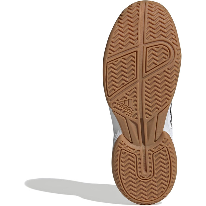 Жіночі кросівки adidas Speedcourt для залу, білі/чорні/сірі, 46 2/3 EU