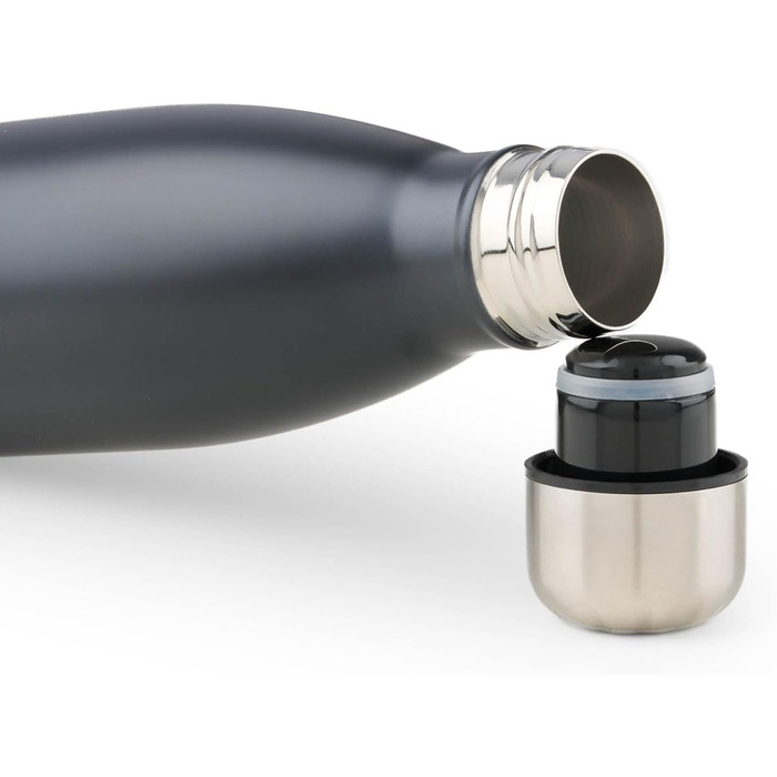 Фляга Blumtal з нержавіючої сталі: ізольована, без BPA, 500 мл - срібна