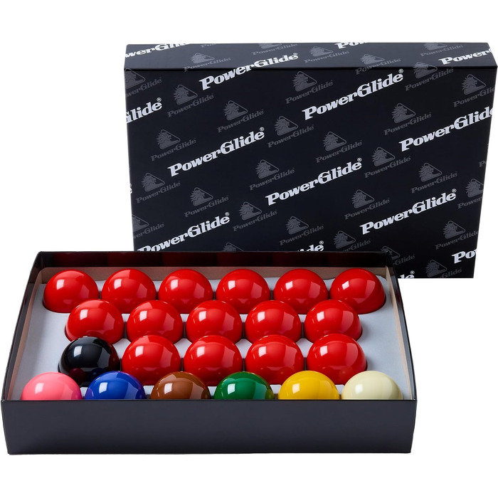 Набір для більярду PowerGlide Ball Snooker Set Tournament - 51 стандартний шар, 22 м'ячі