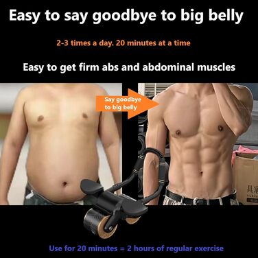 Ролер для пресу AouiSton з автоматичним пружним поверненням та подвійними колесами, чорно-золотий