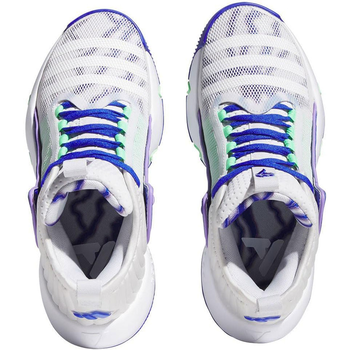 Кросівки баскетбольні adidas Trae Unlimited (34 EU, сірий, білий, синій)