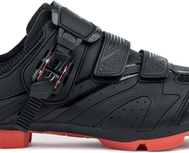 Чоловічі велотуфлі Vemont MTB для гірського велосипеда, SPD, індоор-фітнес, чорний, 41 EU