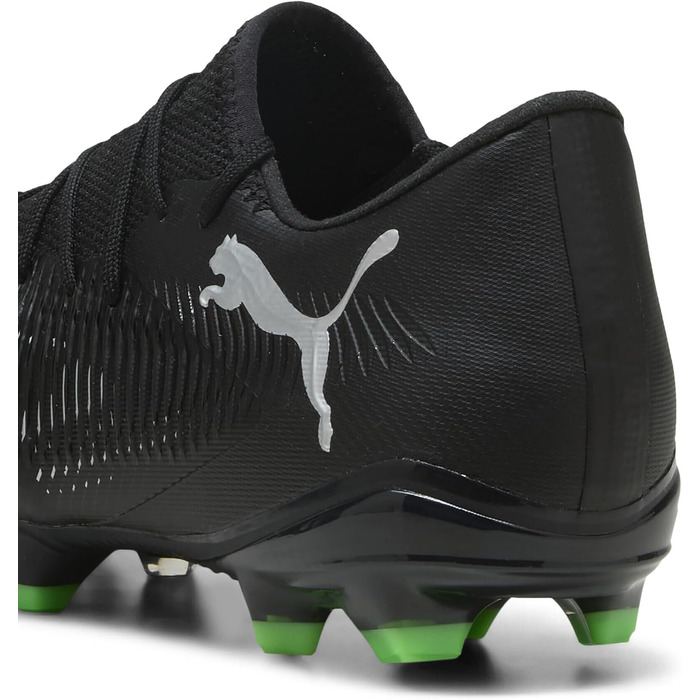 Футбольні бутси PUMA Future 8 Match Low Fg/Ag, 42 EU, Puma Black/Silver/Fluo Green