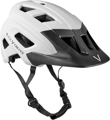 Велосипедний шолом Black Crevice Enduro з LED підсвіткою, MTB, для дорослих