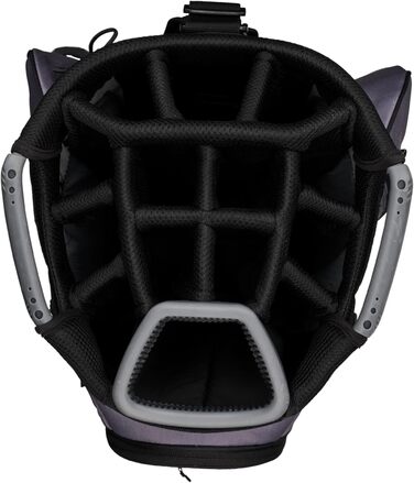 Чорна сумка для гольфу Callaway X Series 2024 (сіра, для карт)