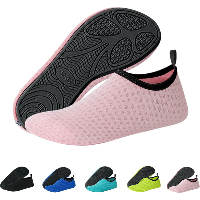 Шкарпетки-шкарпетки для плавання та відпочинку Sfit: дитячі та жіночі, водонепроникні, антиковзаючі, швидковисихаючі, розмір 22-45