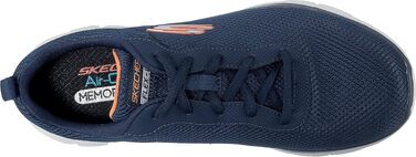 Чоловічі кросівки Skechers Flex Advantage 4.0 темно-сині (Navy) з сітки та PU, розмір 44 EU