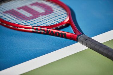 Дитяча тенісна ракетка Wilson Clash Jr 26, карбон, баланс у ручці