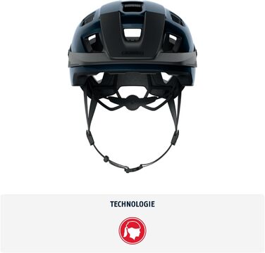 Велошолом ABUS MoTrip для MTB, міцний, з регульованим козирком, універсальний розмір, унісекс