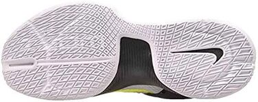 Жіноче взуття Nike Air Zoom Hyperace для сквошу (35.5 EU, сірий, чорний, жовтий)