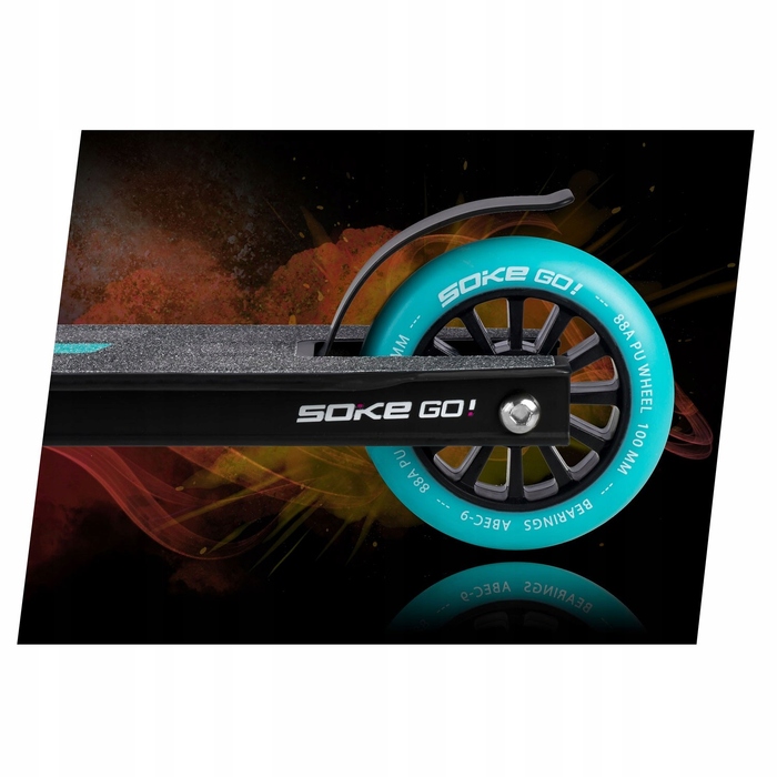 Трюковий самокат SOKE GO! ABEC-9, колеса 100мм