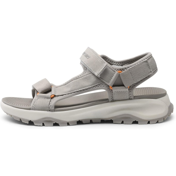 Спортивні сандалі жіночі DREAM PAIRS з комфортною устілкою, сіткою та регульованими ремінцями, світло-кавовий (37 EU)