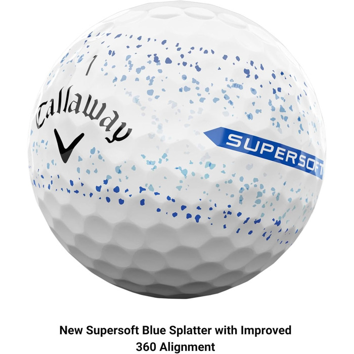 Гольф-м'ячі Callaway Supersoft 2023, преміум якість