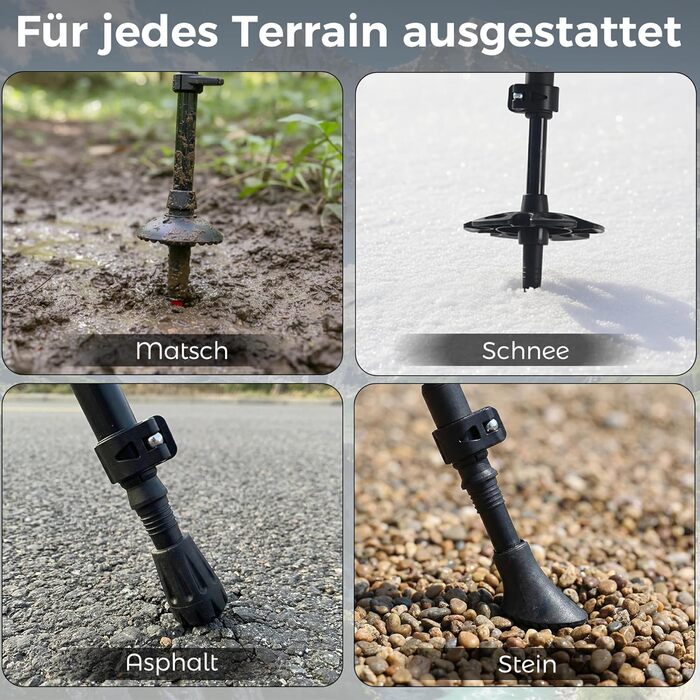 Комплект карбонових палиць для скандинавської ходьби та трекінгу (2 шт), ультралегкі, регульовані 62–135 см, з корковими ручками, для чоловіків та жінок