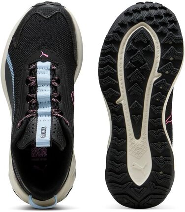 Дитячі кросівки PUMA Extend Lite TrailRoad для бігу та трейлраннінгу (48.5 EU, Puma Black Haute Tropic)