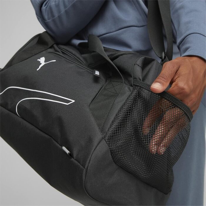 Сумка спортивна PUMA Fundamentals S, для тренувань, чорна