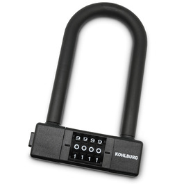 Замбік на колісницю KOHLBURG Bügelschloss з цифровим кодом - надійний замок 11 мм для велосипеда, електровелосипеда та шосе