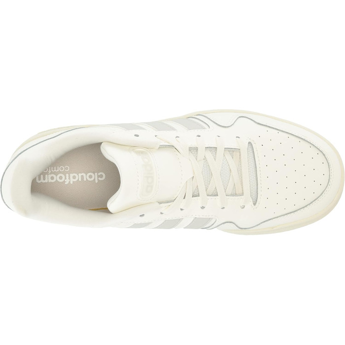 Баскетбольне взуття Adidas для чоловіків (47 1/3 EU, білий крейдяний сірий)