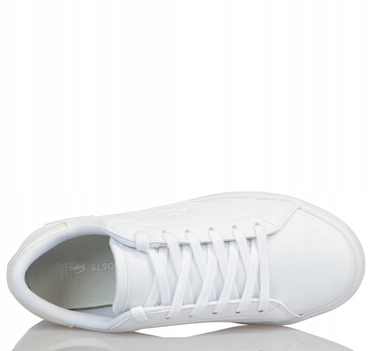 Жіночі білі спортивні кросівки Lacoste Powercourt 225 1 Suj, р. 38