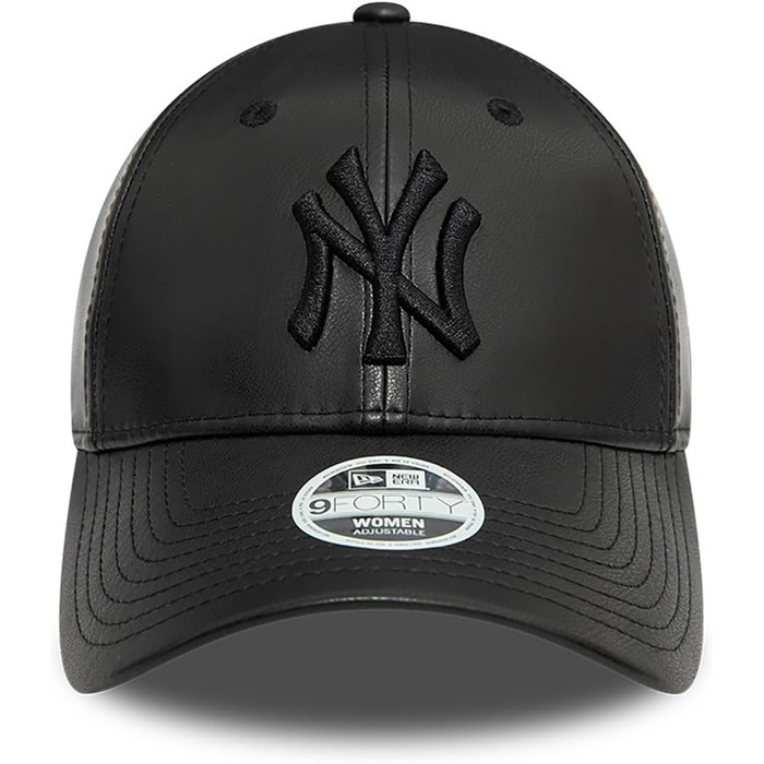Кепка New Era WMNS 9Forty Adjustable NY Yankees чорного кольору, універсальний розмір