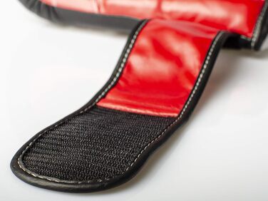 Боксерські рукавички Paffen Sport Allround ECO для тренувань і спарингів, 14 унцій, чорні/червоні, для боксу, кікбоксингу, муай-тай