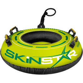Сноутюбінг SkinStar CROSS Profi 100 см, надувні сани для снігу, зелений