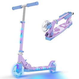 Самокат дитячий TONBUX Roller Kinder 6 років з підсвіткою, регульована висота, складаний, для дітей 5-12 років