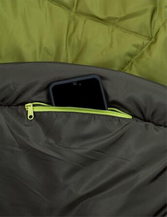 Намет VAUDE Sioux 400 II SYN (авокадо, правий) - 4-місний туристичний намет з синтетики