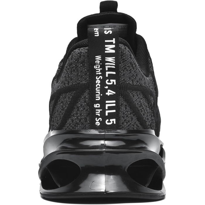 Кросівки для бігу та повсякденного носіння Frysen: дихаючі, унісекс, 38-46 EU, білі та чорні