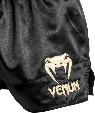 Шорти для тайського боксу Venum Classic Muay Thai (Червоний/Чорний/Золотий, S Slim)