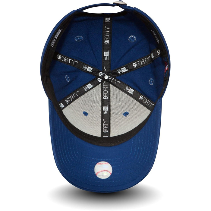 Кепка New Era 9Forty Strapback MLB New York Yankees #2507, універсальний розмір, блакитна