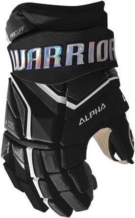 Хокейні рукавички Warrior Alpha LX2 Pro дитячі, 8 дюймів, чорні