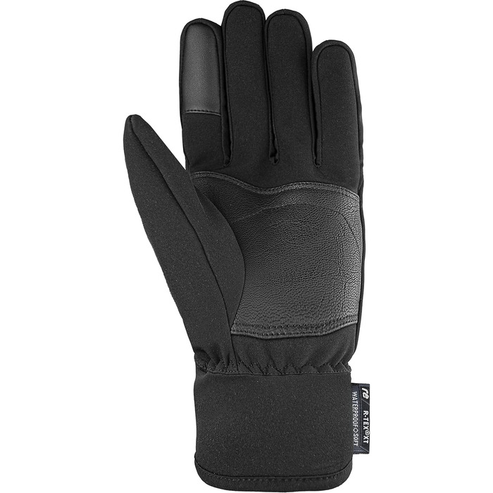 Універсальні спортивні рукавички Reusch R-TEX XT TOUCH-TEC, водонепроникні, вітрозахисні, дихаючі, сенсорні, для чоловіків і жінок, чорні/сріблясті, розмір L